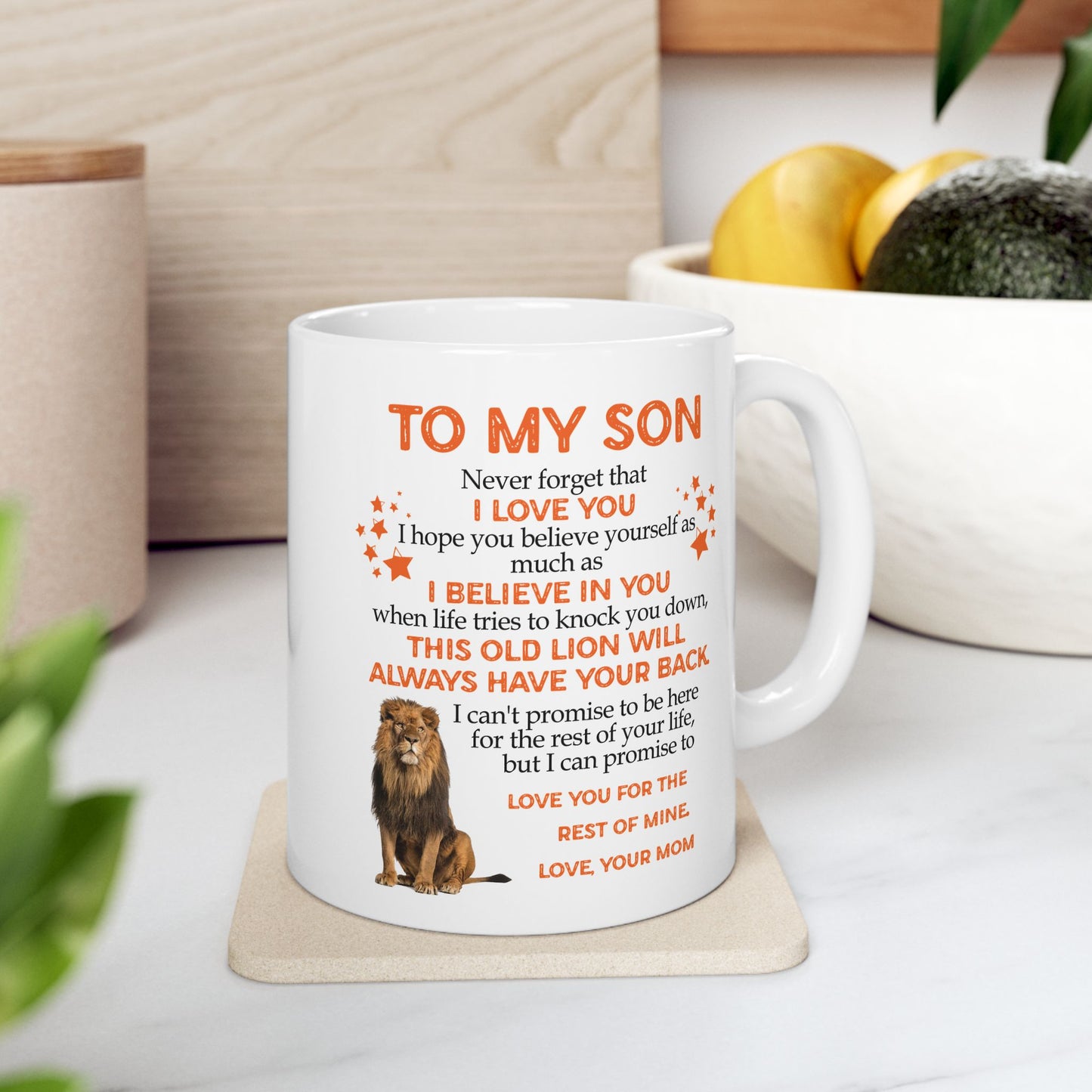 To My Son | Ceramic Mug, (11oz)