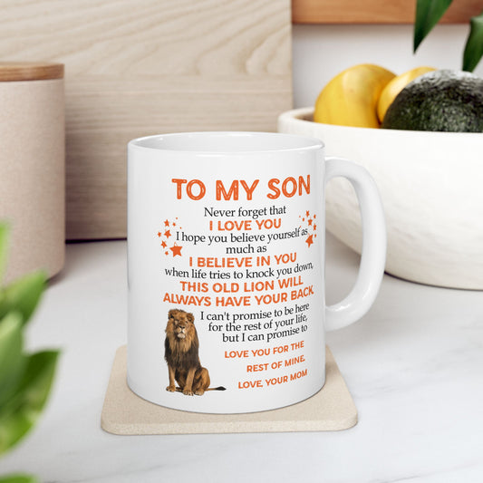 To My Son | Ceramic Mug, (11oz)