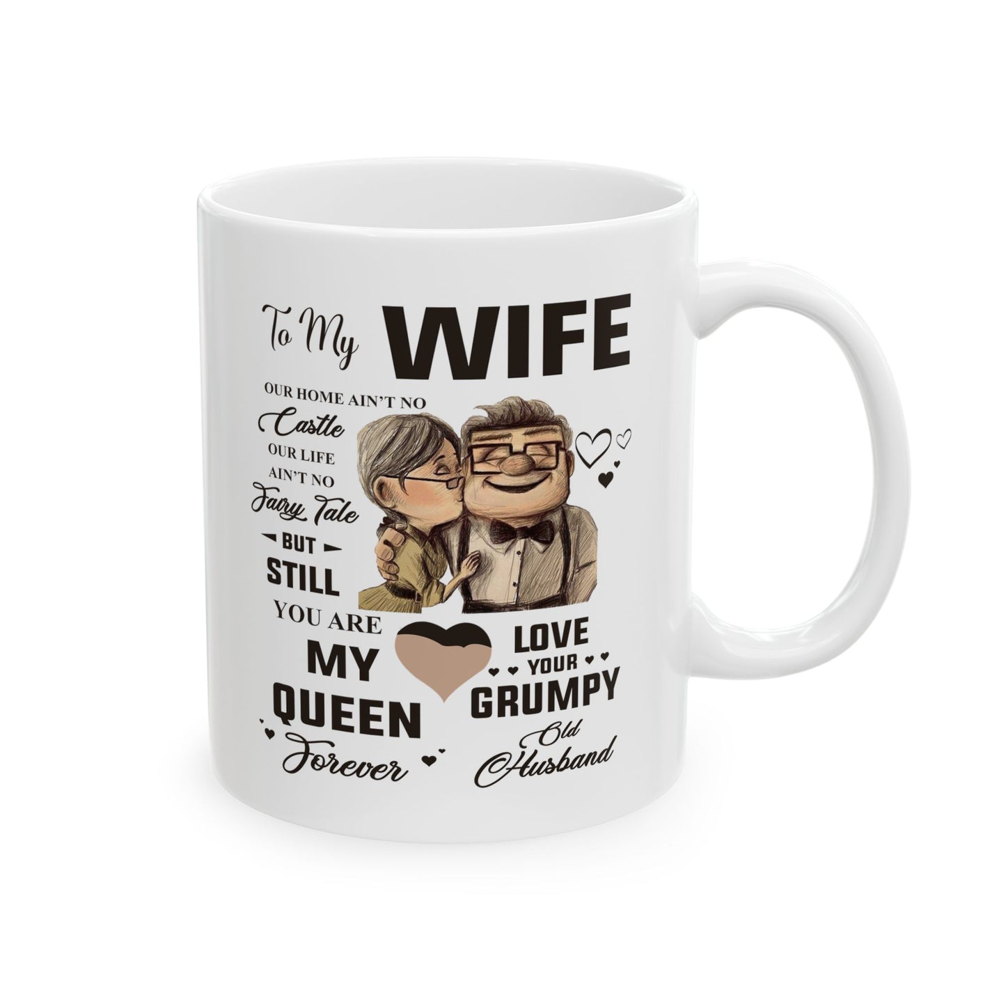 To My Wife | Ceramic Mug, (11oz)