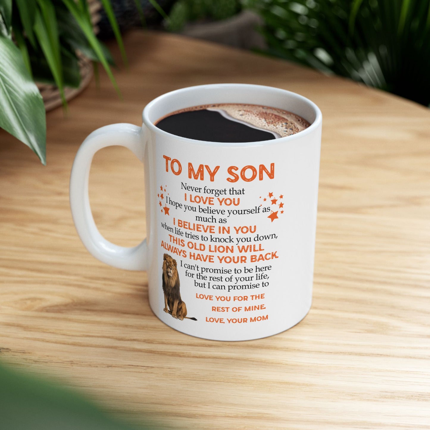 To My Son | Ceramic Mug, (11oz)