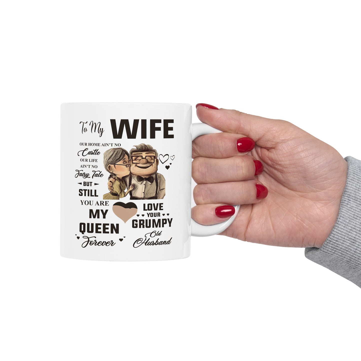 To My Wife | Ceramic Mug, (11oz)