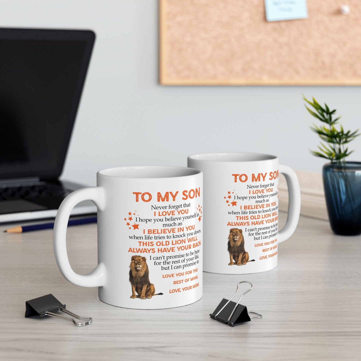 To My Son | Ceramic Mug, (11oz)