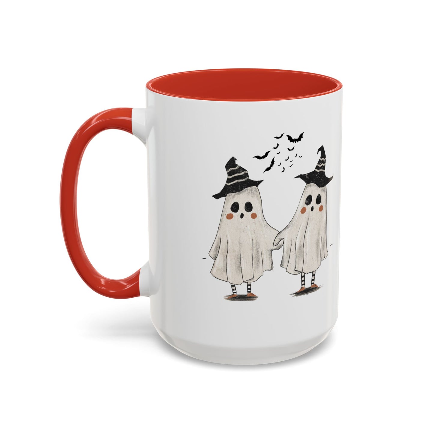 Ghost Besties Accent Coffee Mug (11, 15oz)