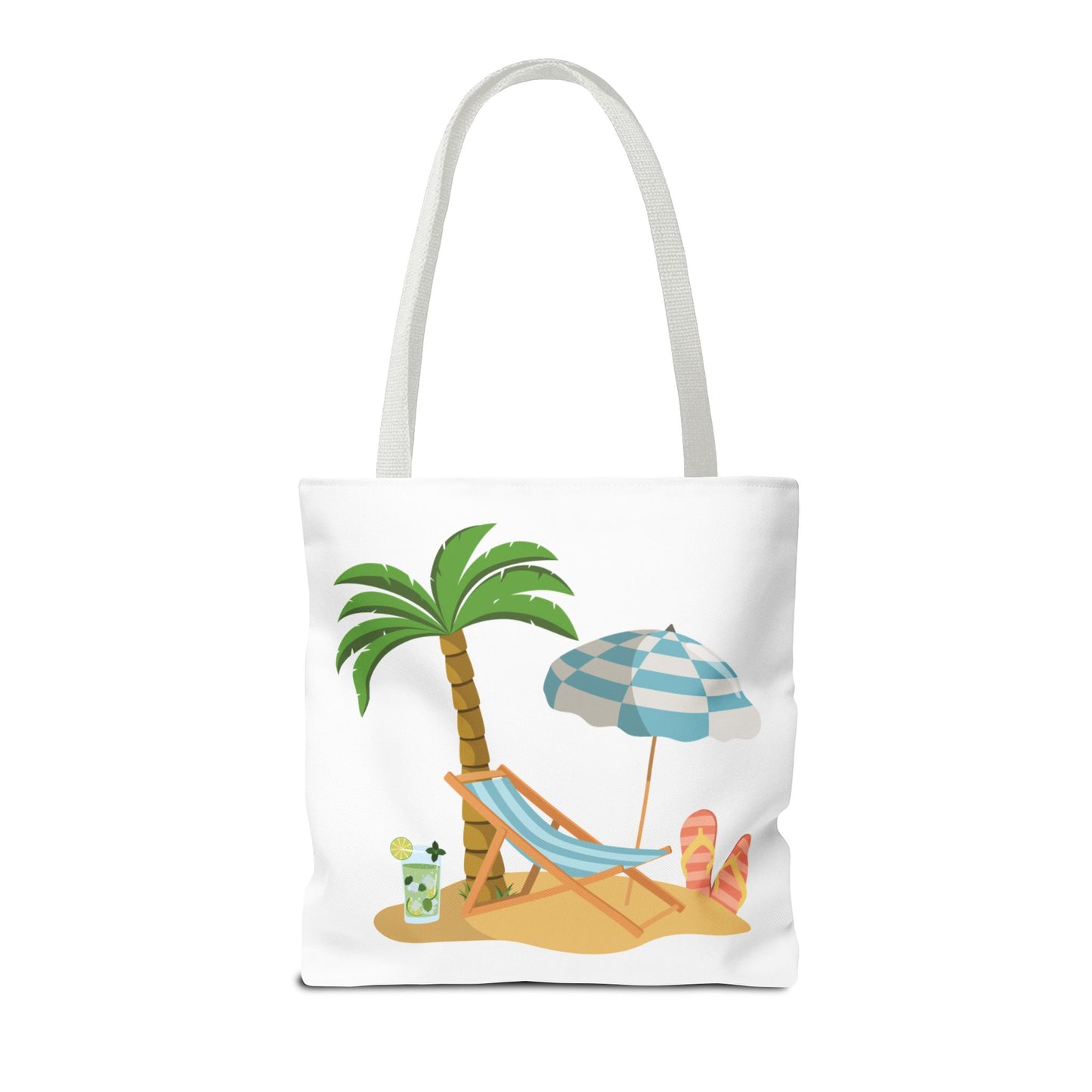 Sun Sand Repeat Tote Bag - Beach Vibes for Summer Adventures