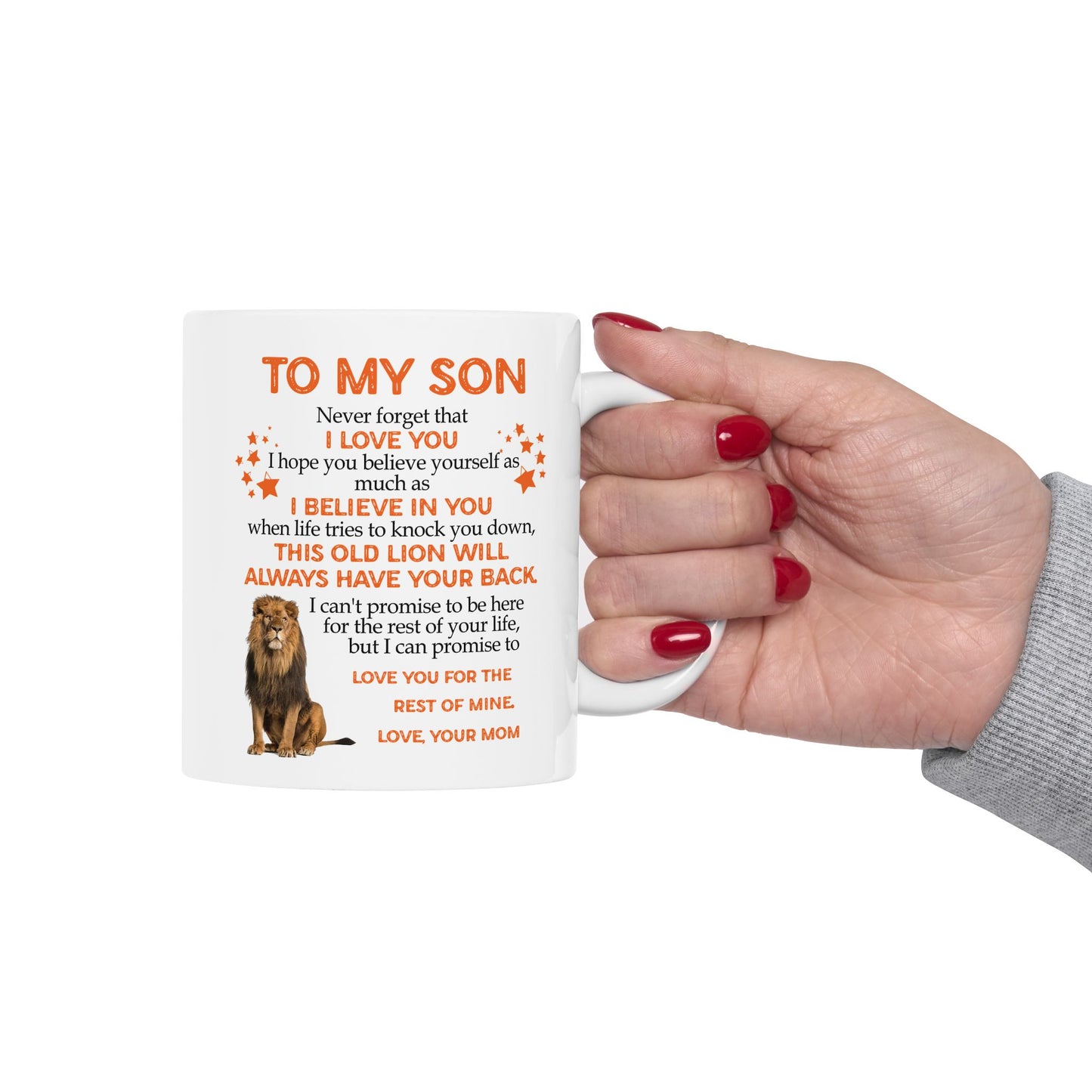 To My Son | Ceramic Mug, (11oz)