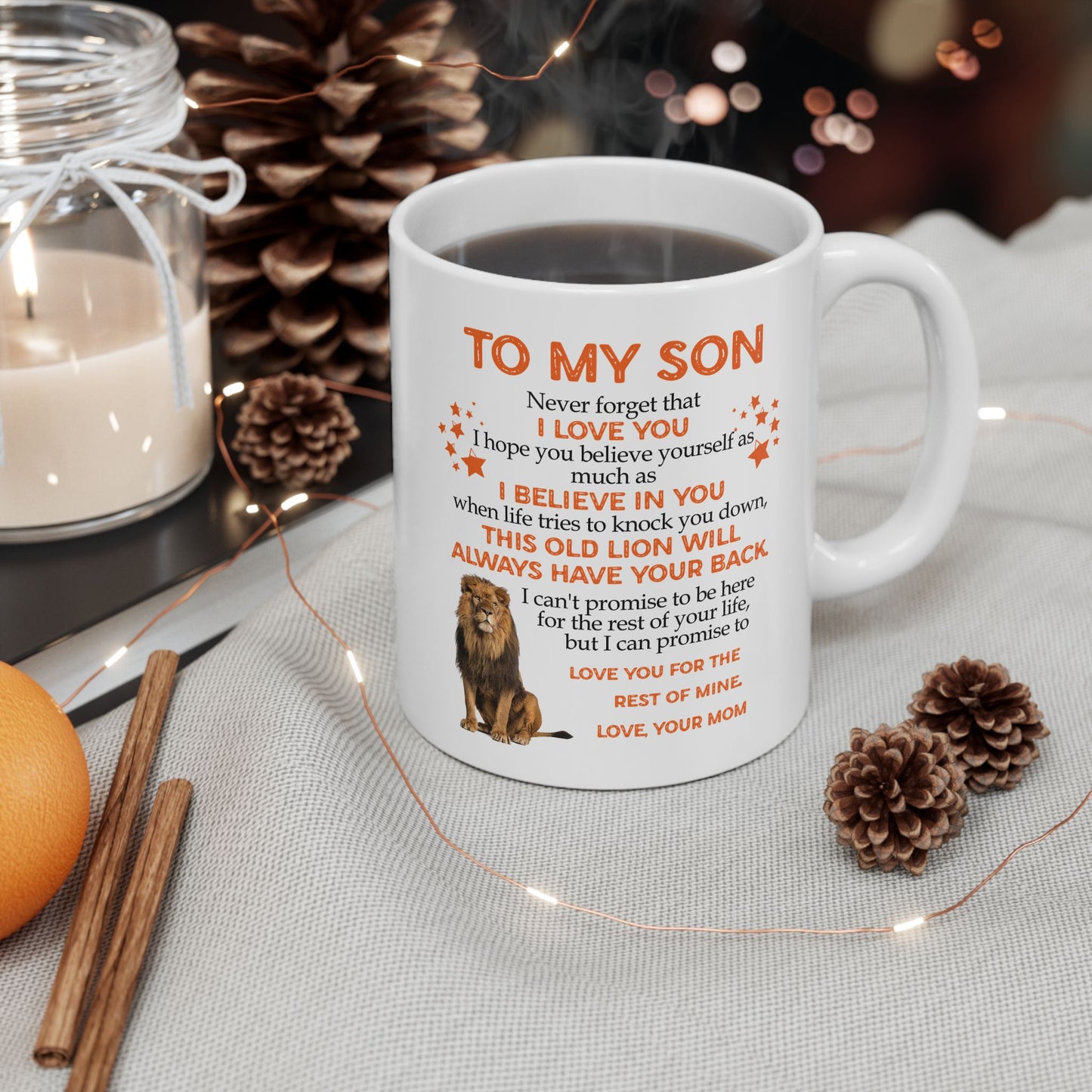 To My Son | Ceramic Mug, (11oz)