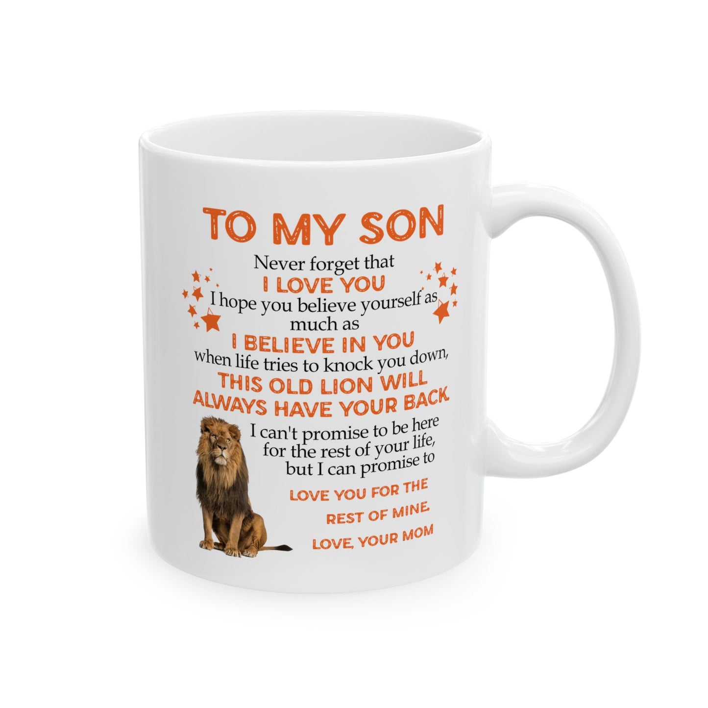 To My Son | Ceramic Mug, (11oz)