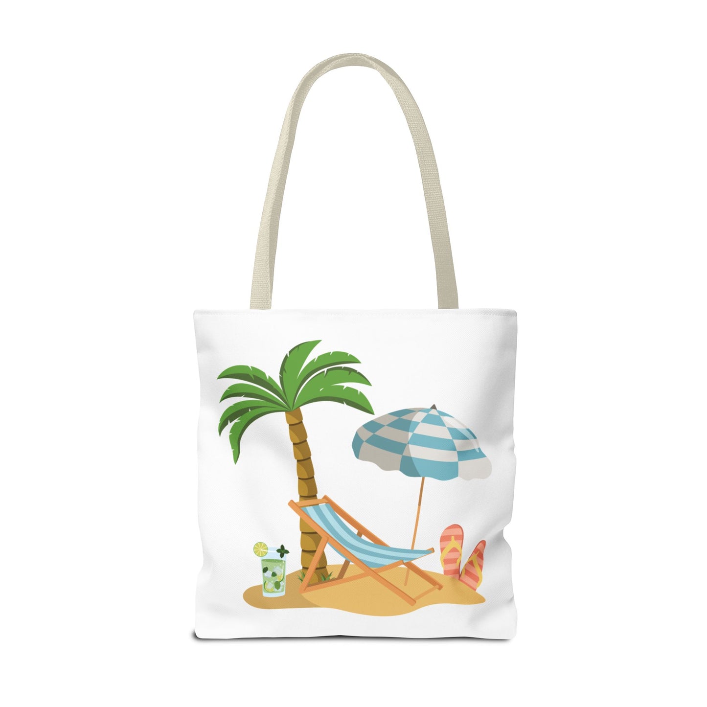 Sun Sand Repeat Tote Bag - Beach Vibes for Summer Adventures