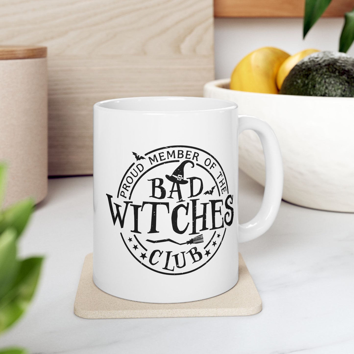 Bad Witches Club | Ceramic Mug, (11oz)