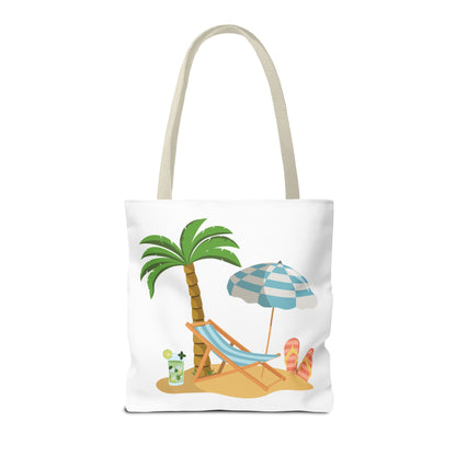 Sun Sand Repeat Tote Bag - Beach Vibes for Summer Adventures