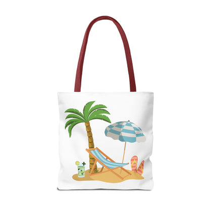 Sun Sand Repeat Tote Bag - Beach Vibes for Summer Adventures