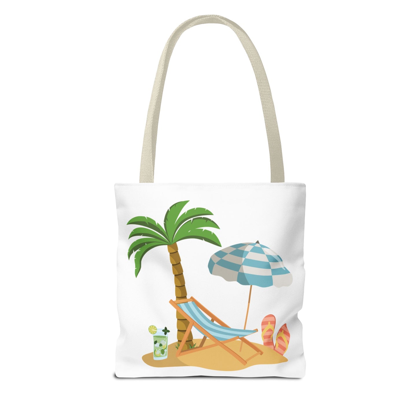 Sun Sand Repeat Tote Bag - Beach Vibes for Summer Adventures