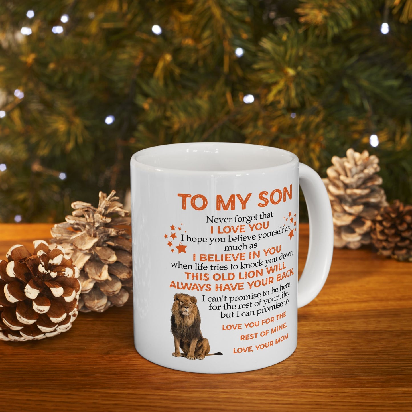 To My Son | Ceramic Mug, (11oz)