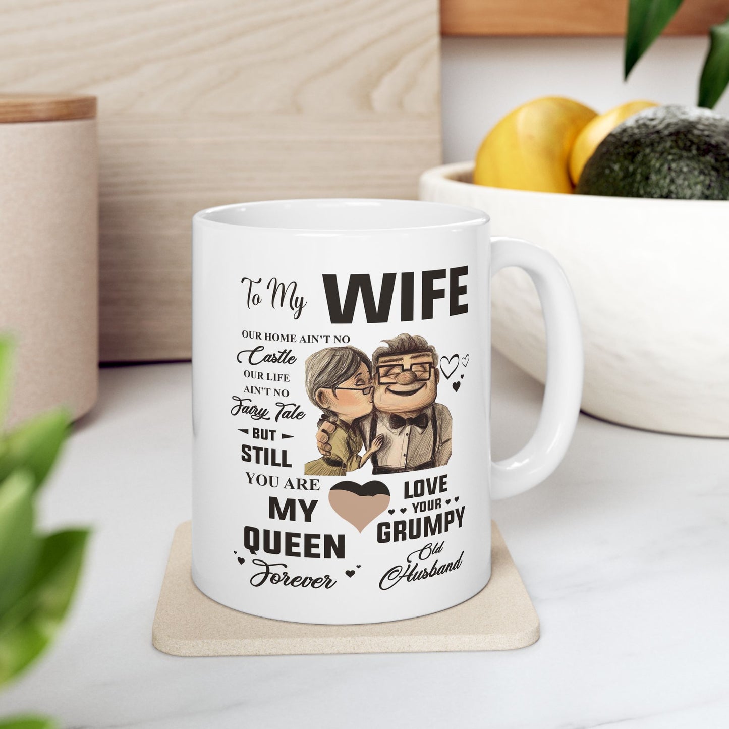 To My Wife | Ceramic Mug, (11oz)