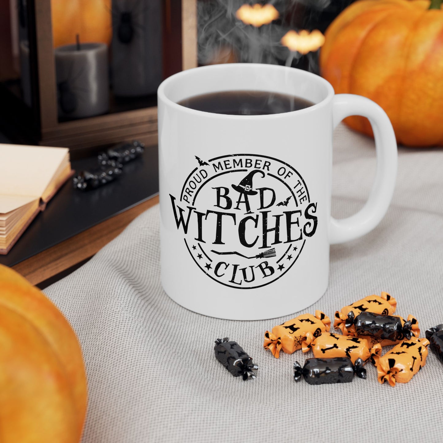 Bad Witches Club | Ceramic Mug, (11oz)