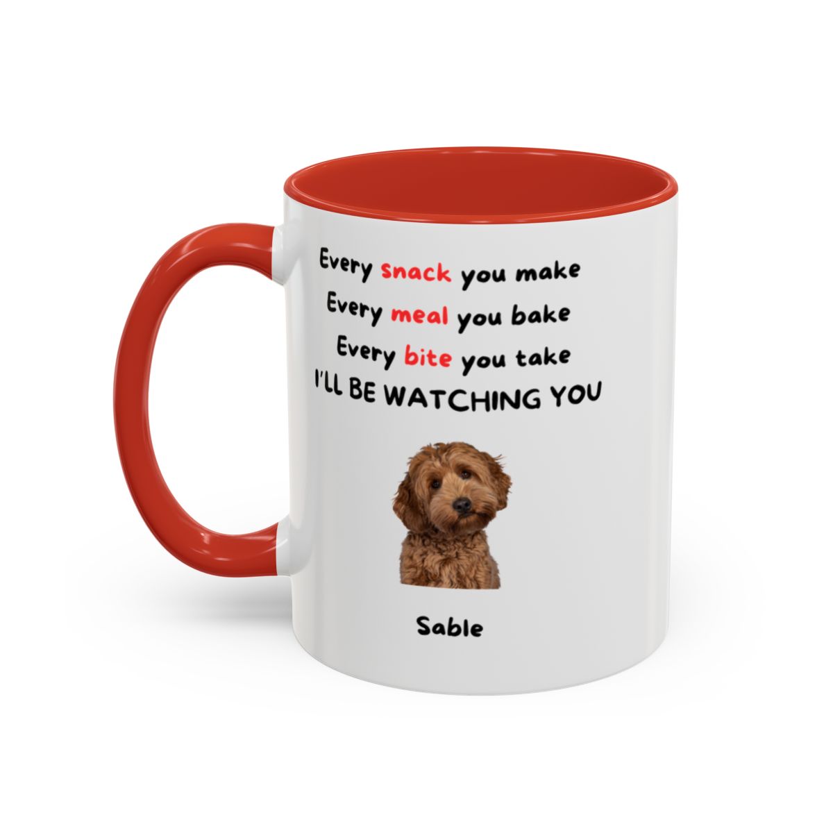 Customized and Personalized Furry Friend Coffee Mug (11 oz)