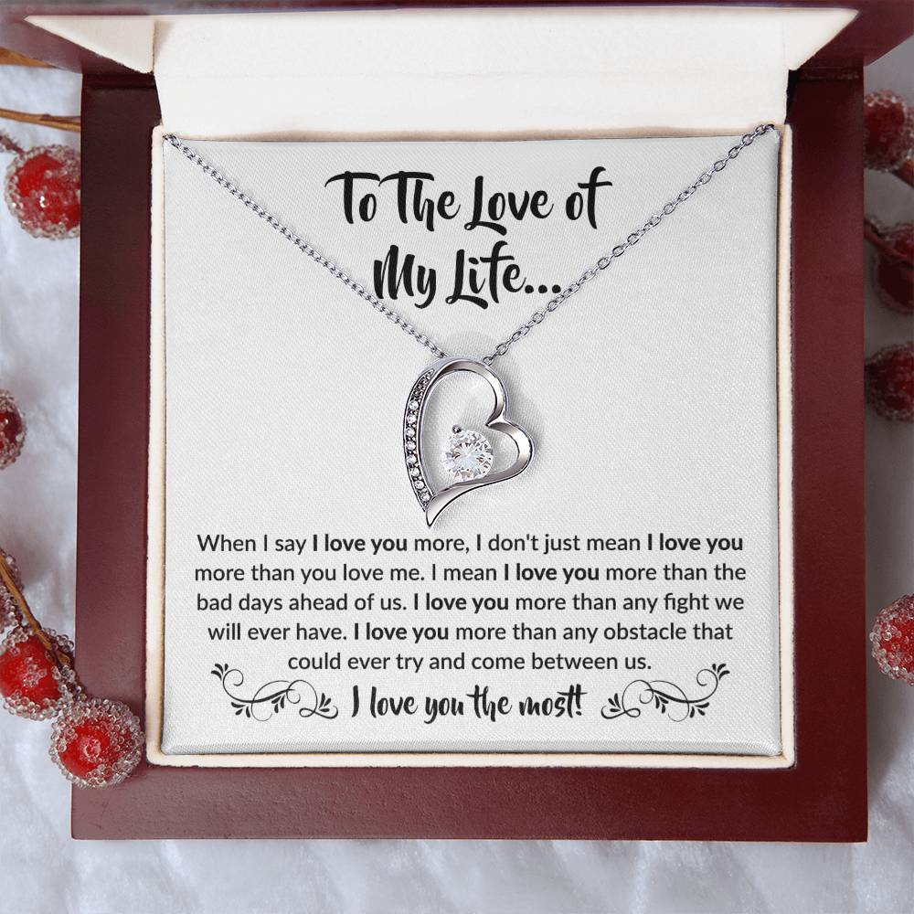 To the Love of My Life | Forever Love Necklace