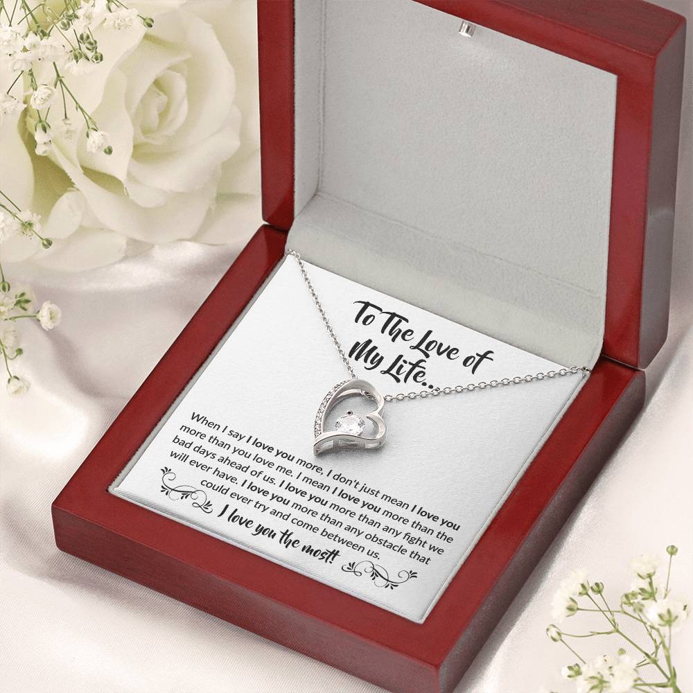 To the Love of My Life | Forever Love Necklace