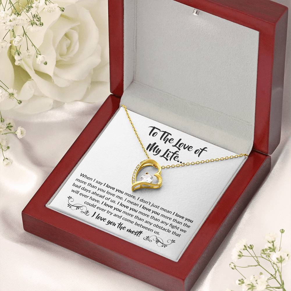 To the Love of My Life | Forever Love Necklace