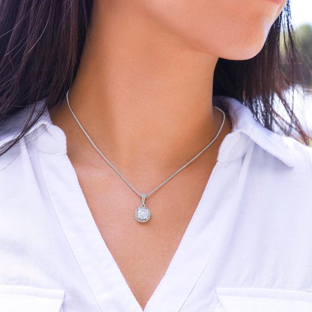 To My Daughter, Love Mom | Eternal Hope Necklace