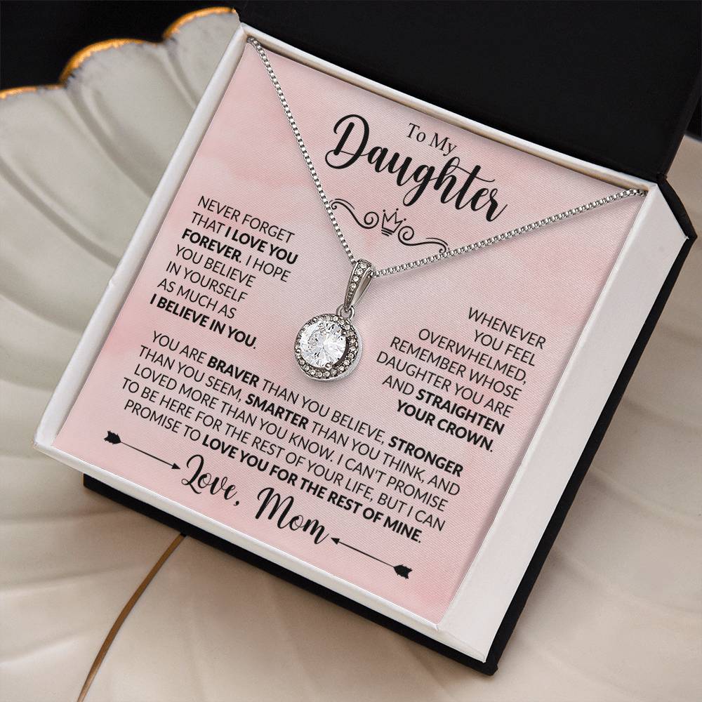 To My Daughter, Love Mom | Eternal Hope Necklace