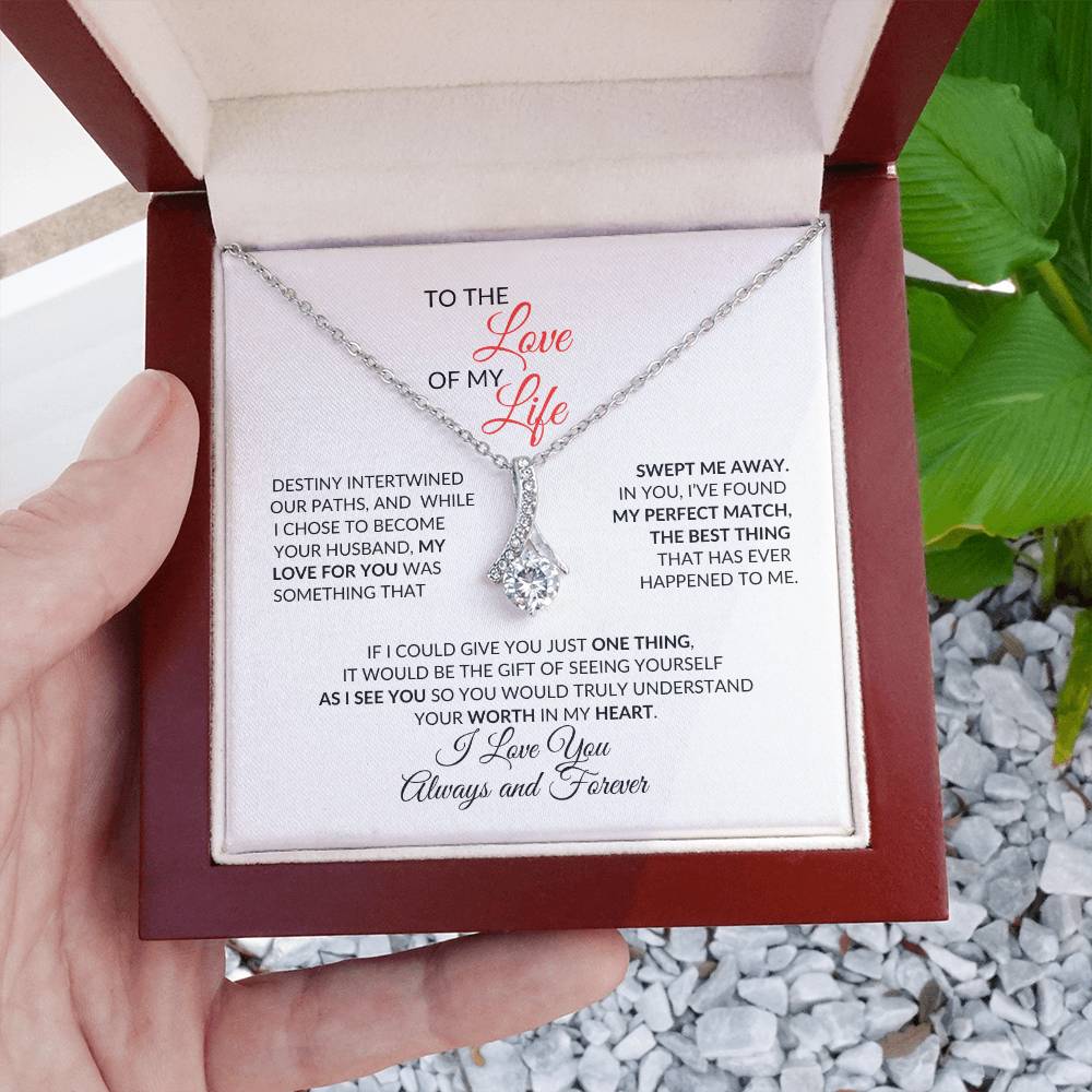 To the Love of My Life | Alluring Beauty Pendant