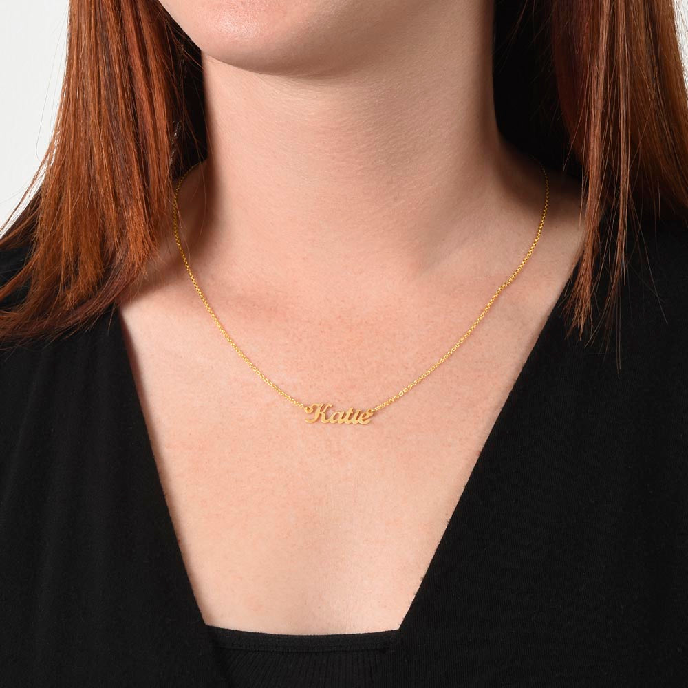 To My Bestie | Custom Name Necklace