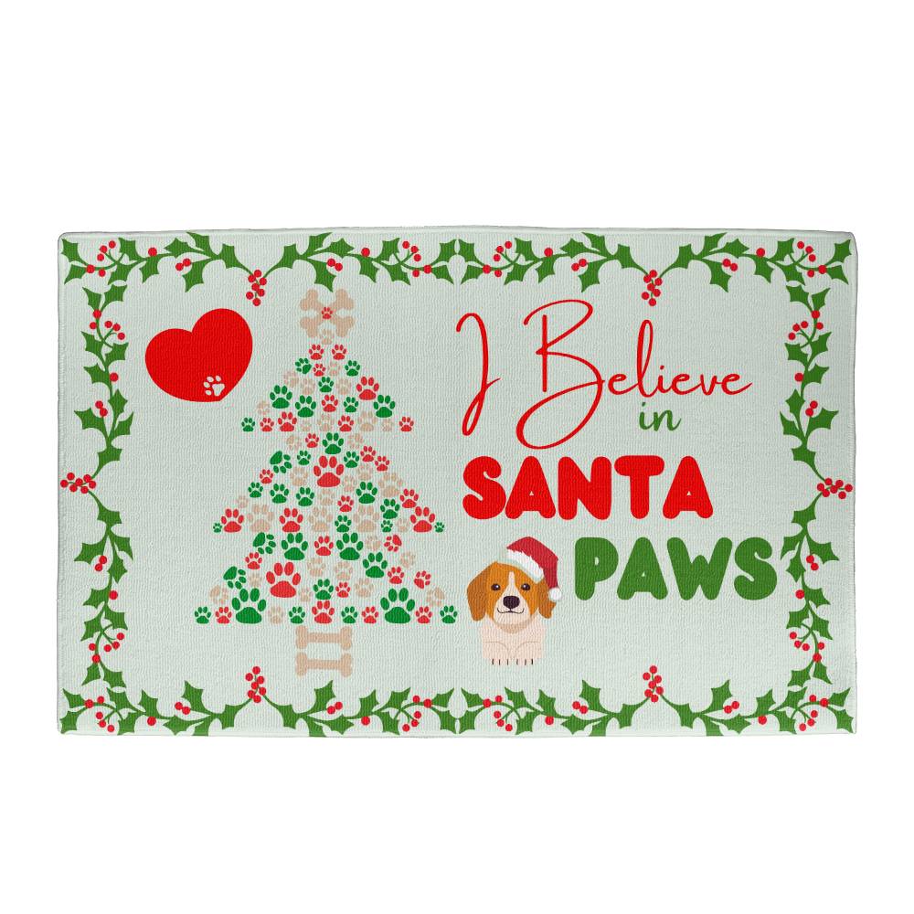 I Believe in Santa Paws Door Mat