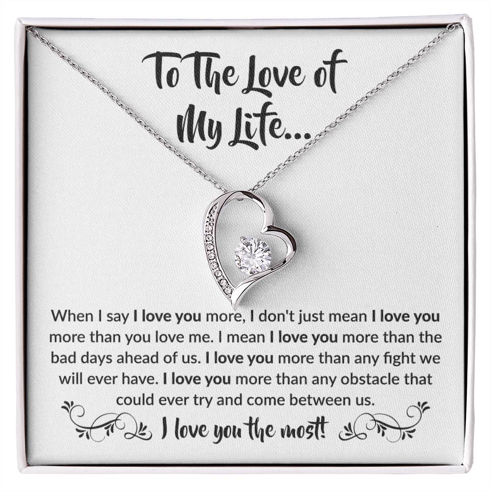 To the Love of My Life | Forever Love Necklace