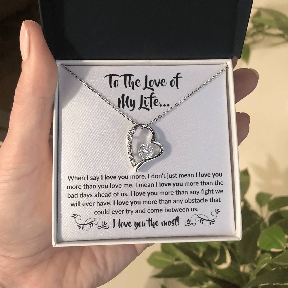 To the Love of My Life | Forever Love Necklace