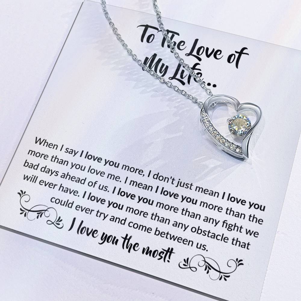 To the Love of My Life | Forever Love Necklace