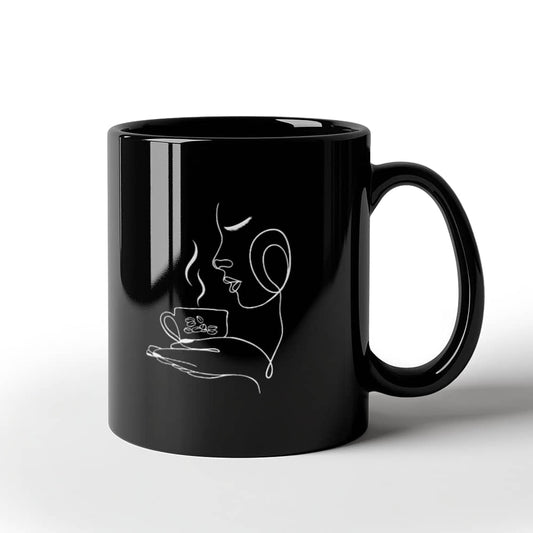 MOMMA NEEDS COFFEE Black Ceramic 11 oz Coffee Mug