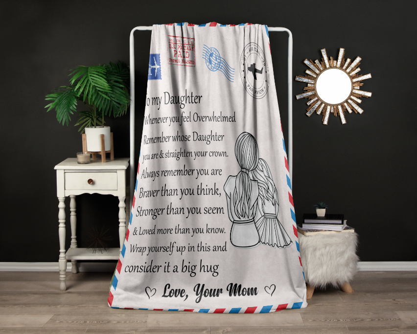 To My Daughter | FLM Arctic Fleece Blanket 50x60