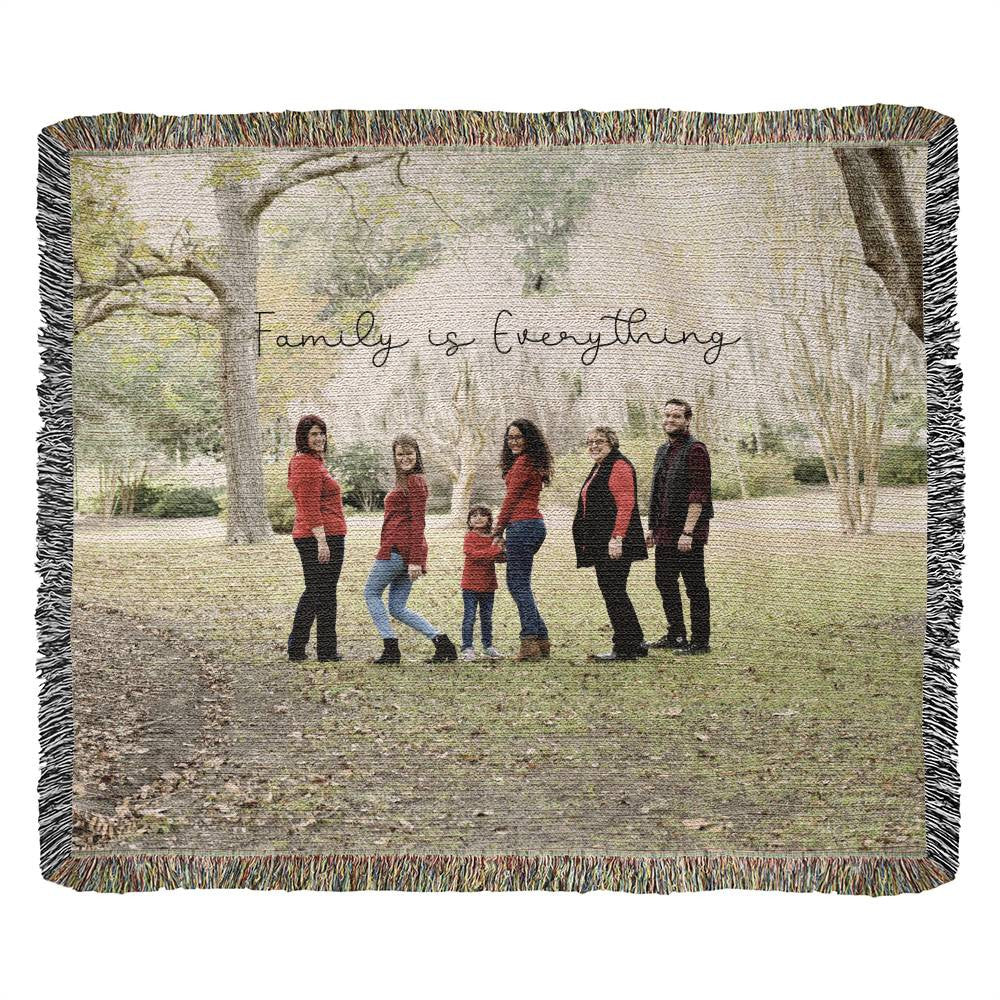 Heirloom Photo Woven Blanket (Landscape)